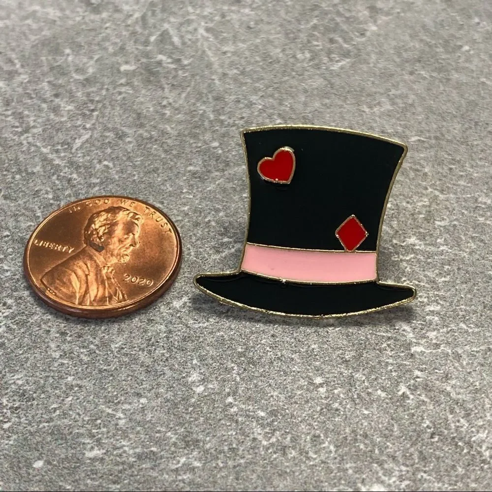 Hat Alice in Wonderland Collection Enamel Pin